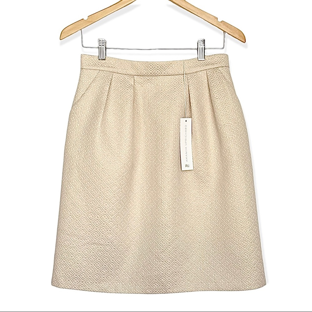 Amanda Uprichard Jacquard Skirt